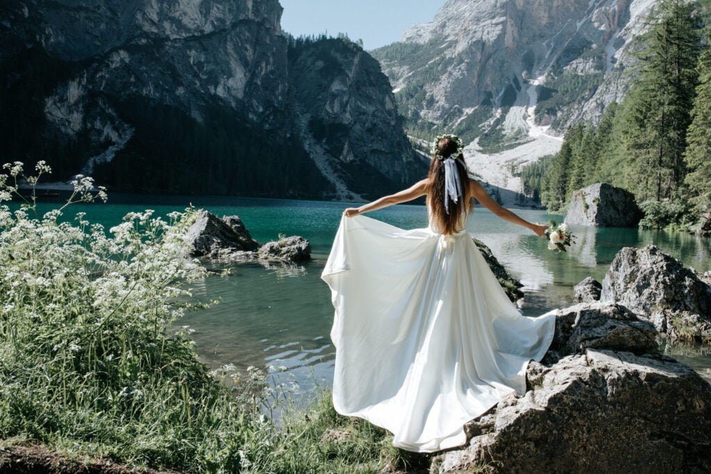 Hochzeit in Italien am Lago di Braies – Hochzeitsfoto 2