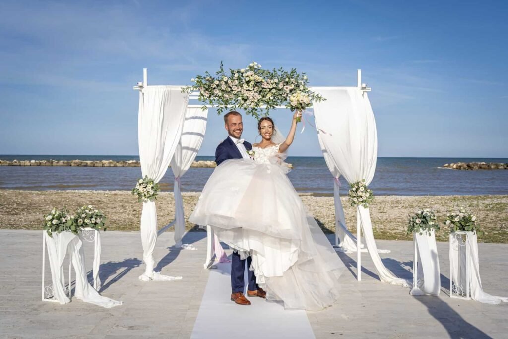 Hochzeit in Italien an der Palmenriviera – Hochzeitsfoto 4