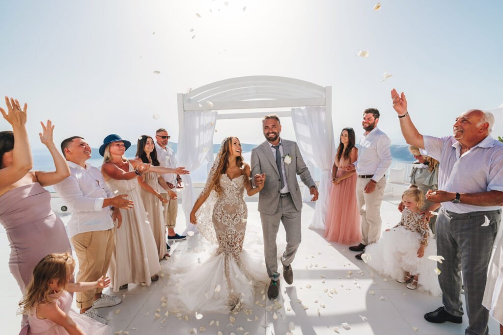Hochzeit in Griechenland auf Santorini – Hochzeitsfoto 2