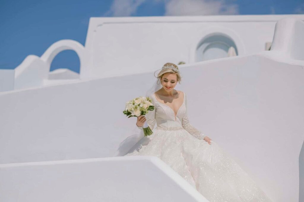 Hochzeit in Griechenland auf Santorini – Hochzeitsfoto 11