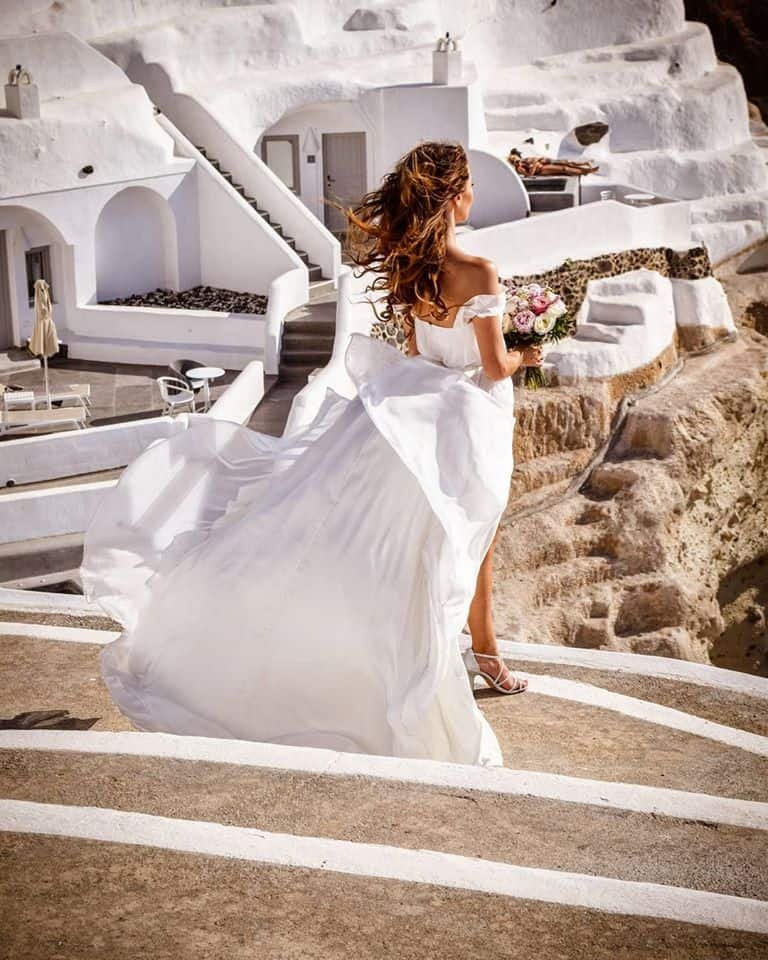 Hochzeit in Griechenland auf Santorini