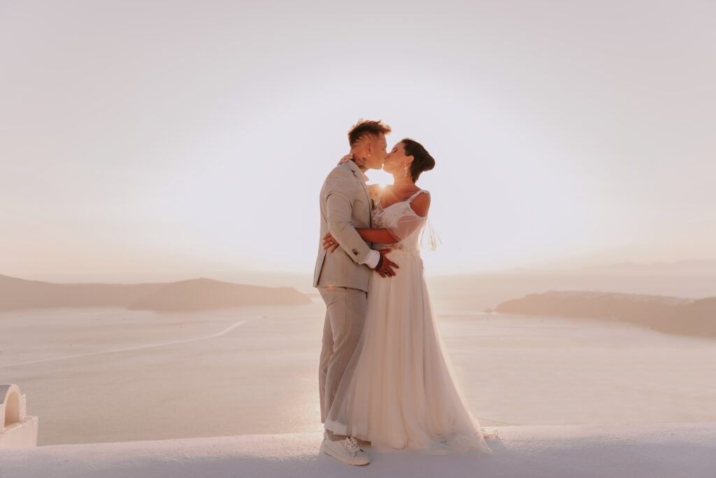 svatba v Řecku na Santorini