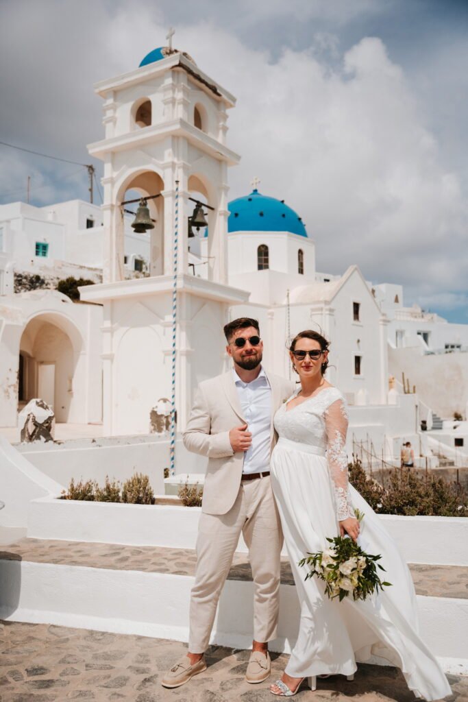 svatba v Řecku na Santorini