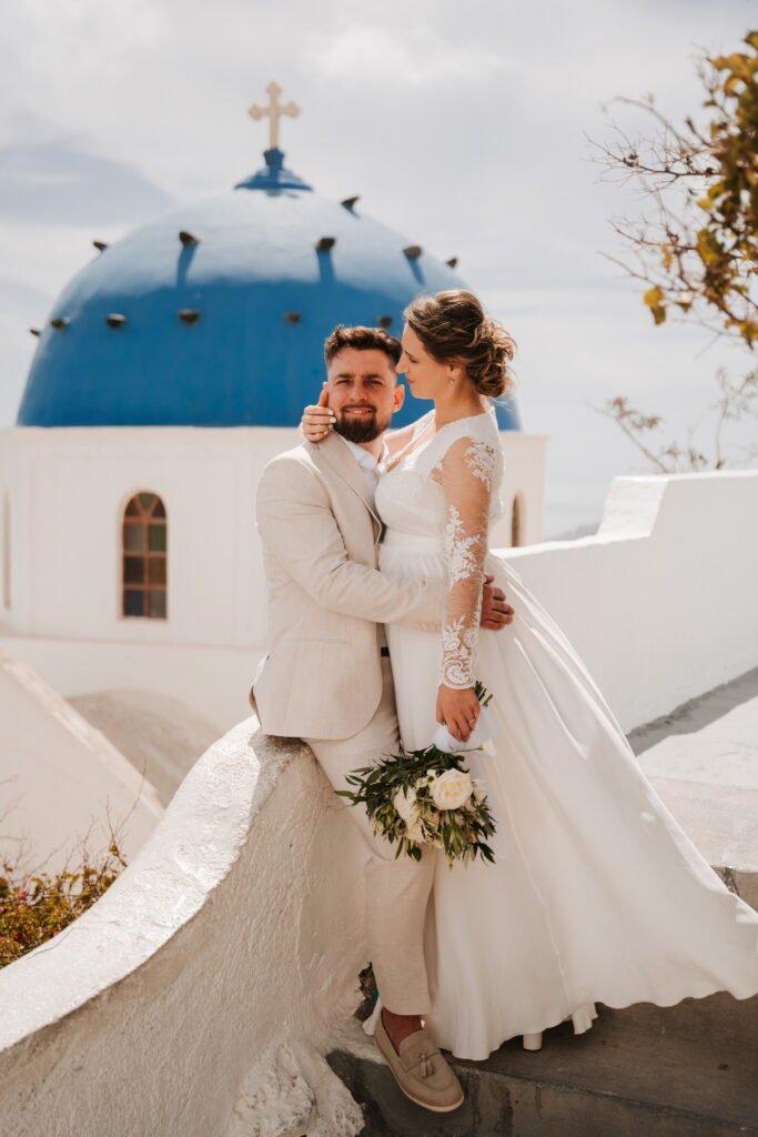 svatba v Řecku na Santorini