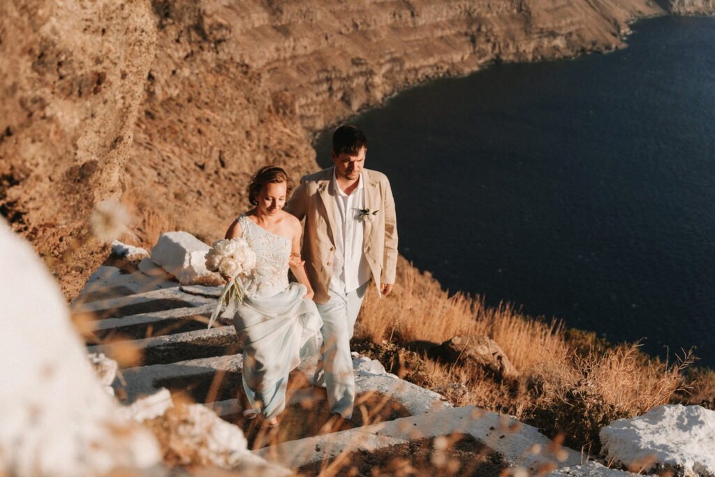Svatba v Řecku na Santorini