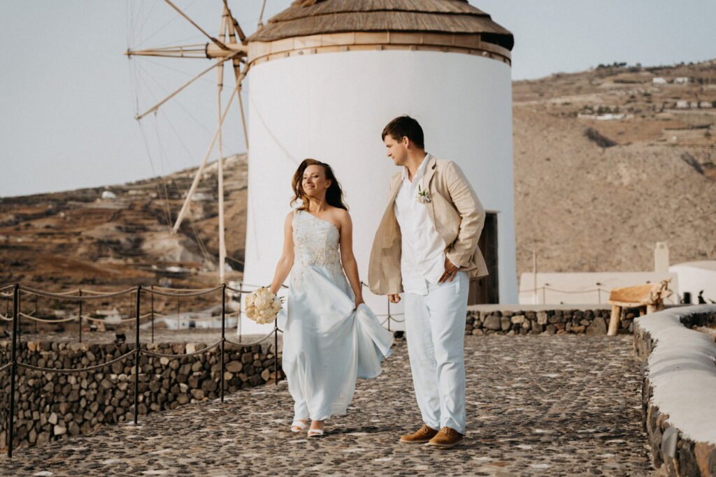 Svatba v Řecku na Santorini