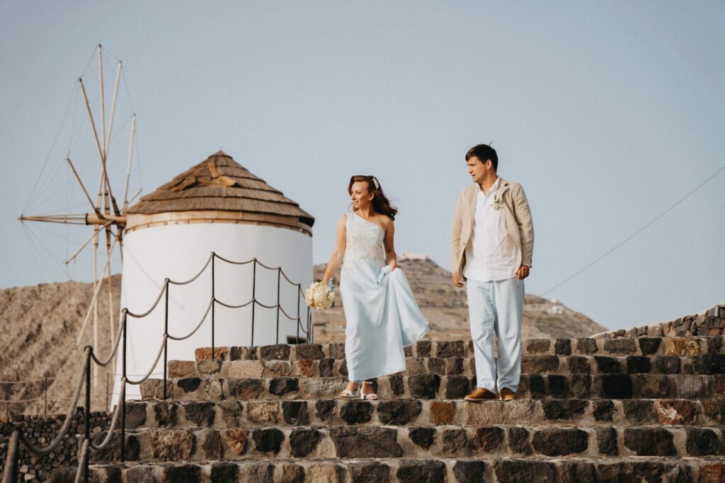Svatba v Řecku na Santorini