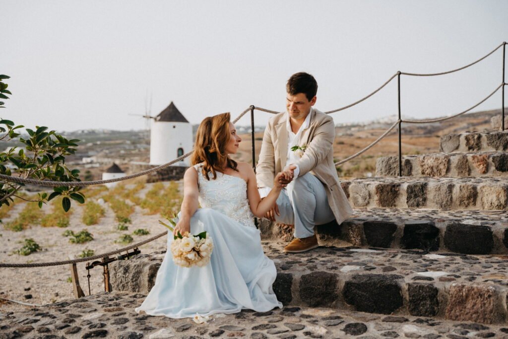 Svatba v Řecku na Santorini