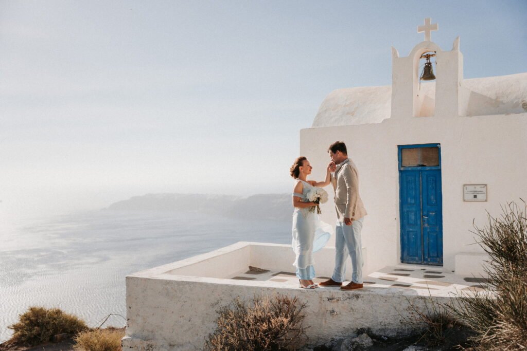 Svatba v Řecku na Santorini