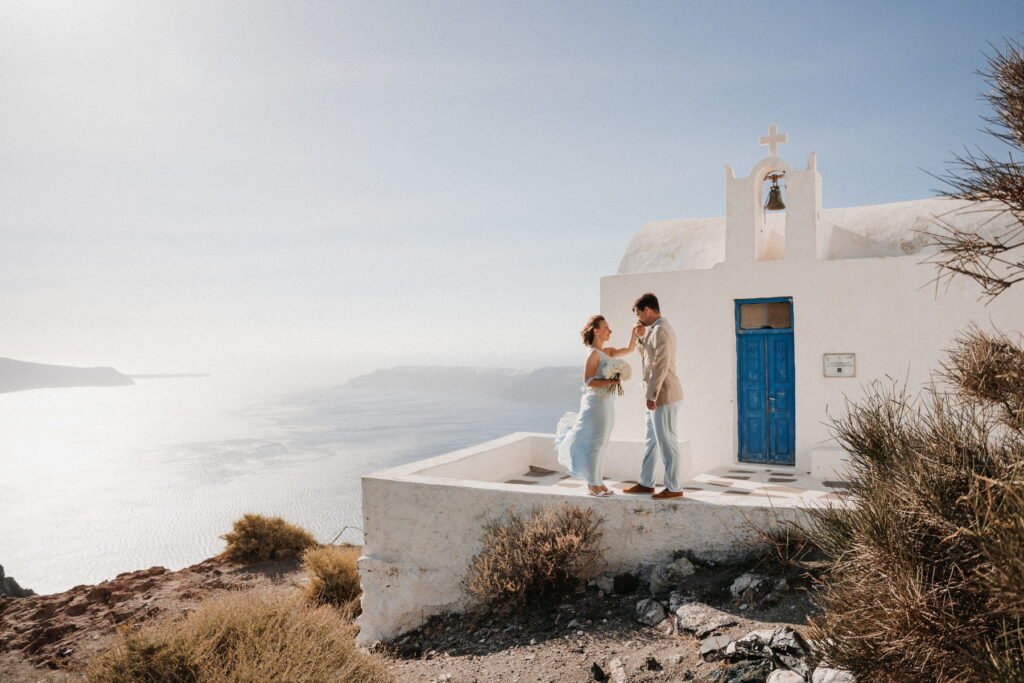 Svatba v Řecku na Santorini