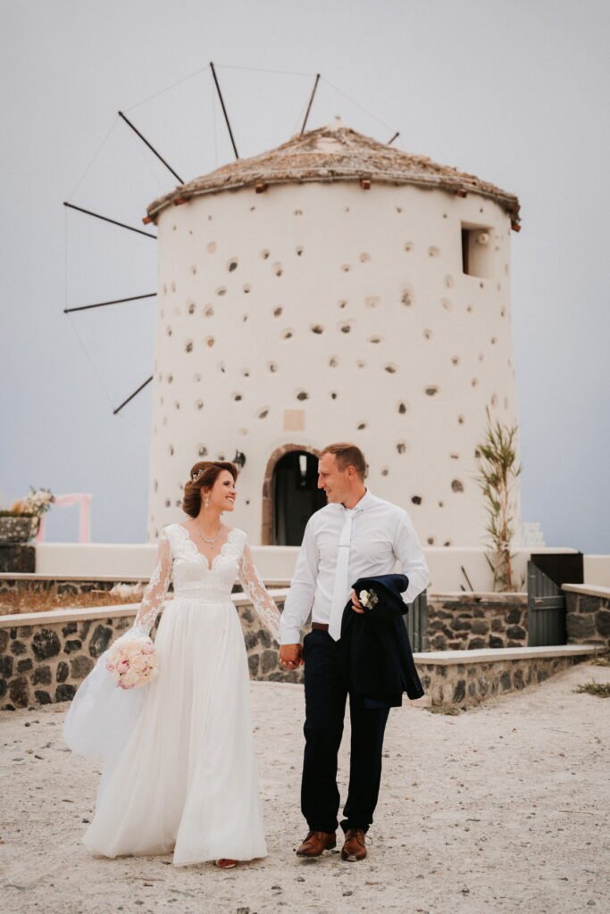 Svatba v Řecku na Santorini