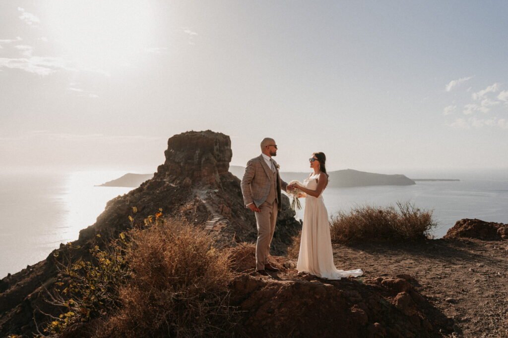 svatba v Řecku na Santorini