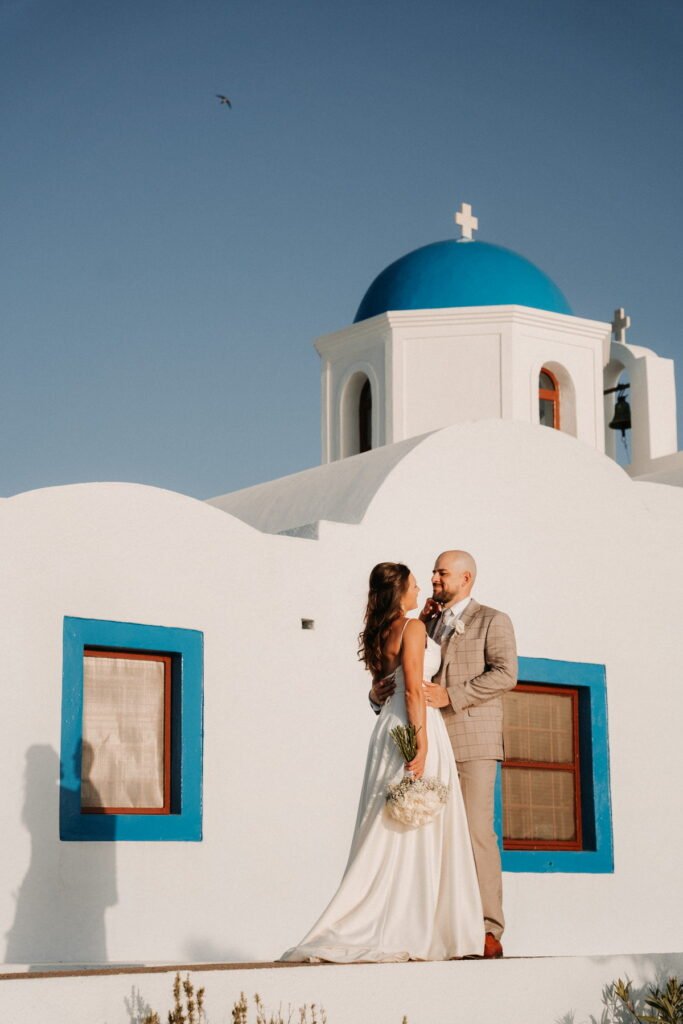 svatba v Řecku na Santorini
