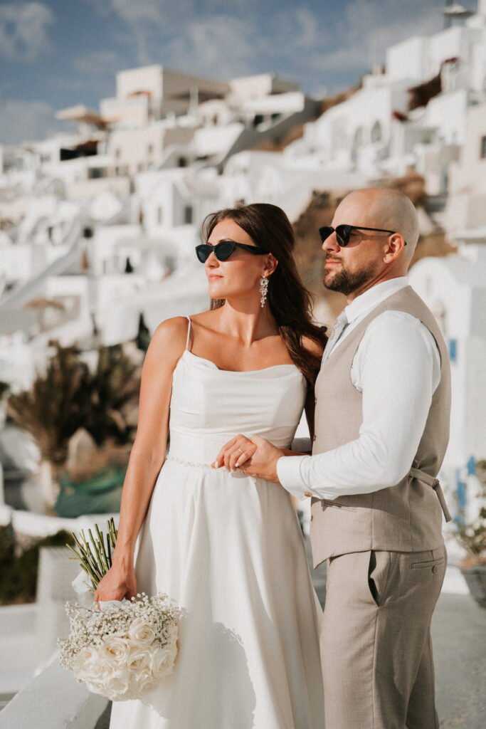 svatba v Řecku na Santorini