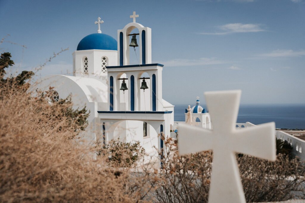 svatba v Řecku na Santorini