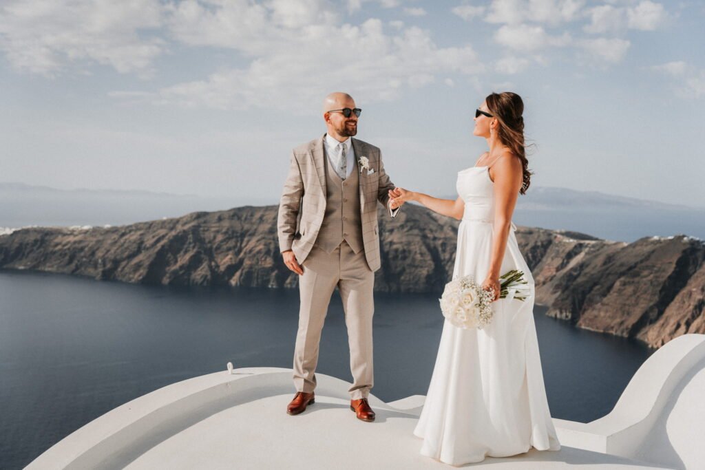 svatba v Řecku na Santorini