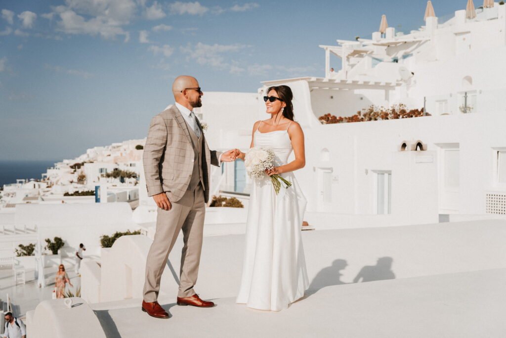 svatba v Řecku na Santorini