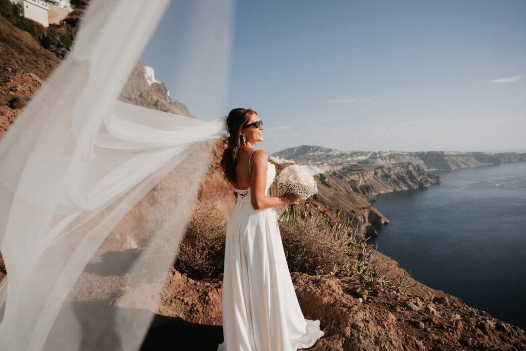 svatba v Řecku na Santorini