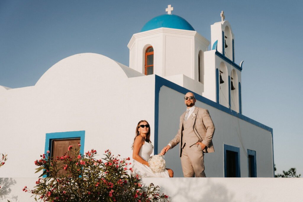 svatba v Řecku na Santorini
