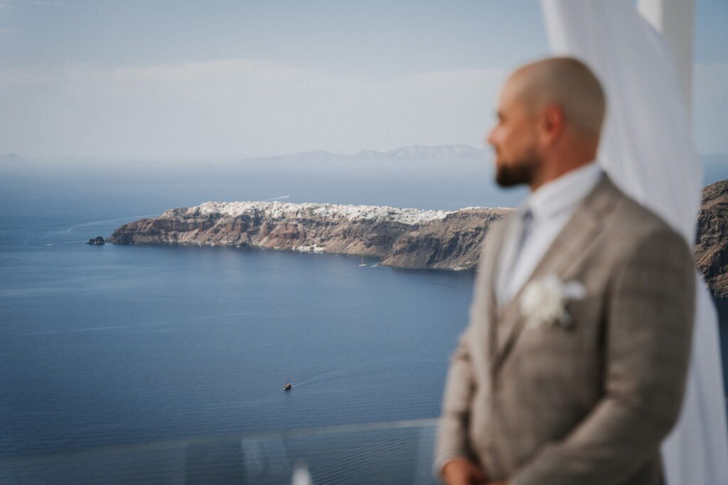 svatba v Řecku na Santorini