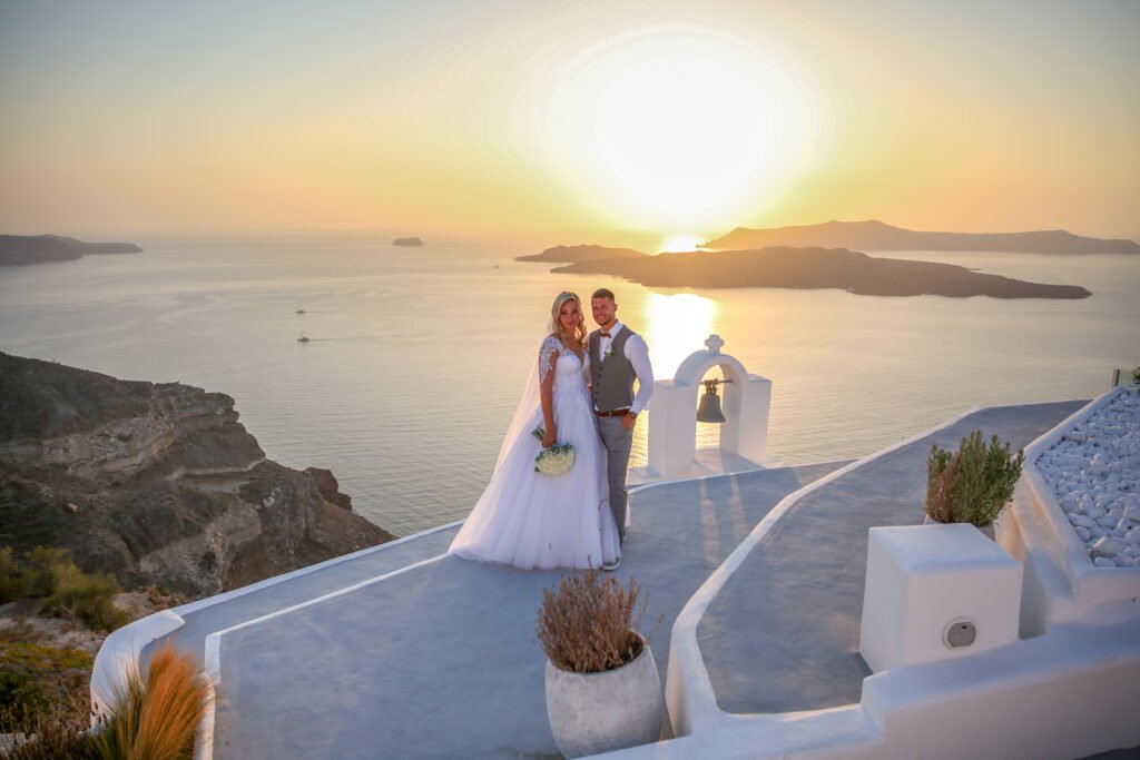 svatba v Řecku na Santorini