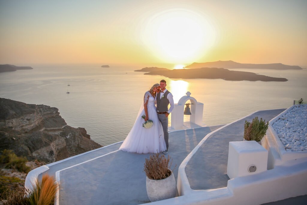 svatba v Řecku na Santorini