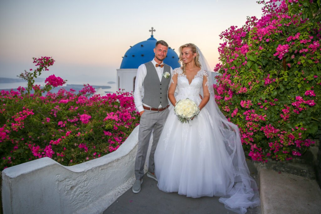 svatba v Řecku na Santorini
