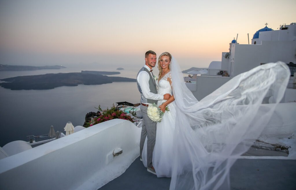 svatba v Řecku na Santorini