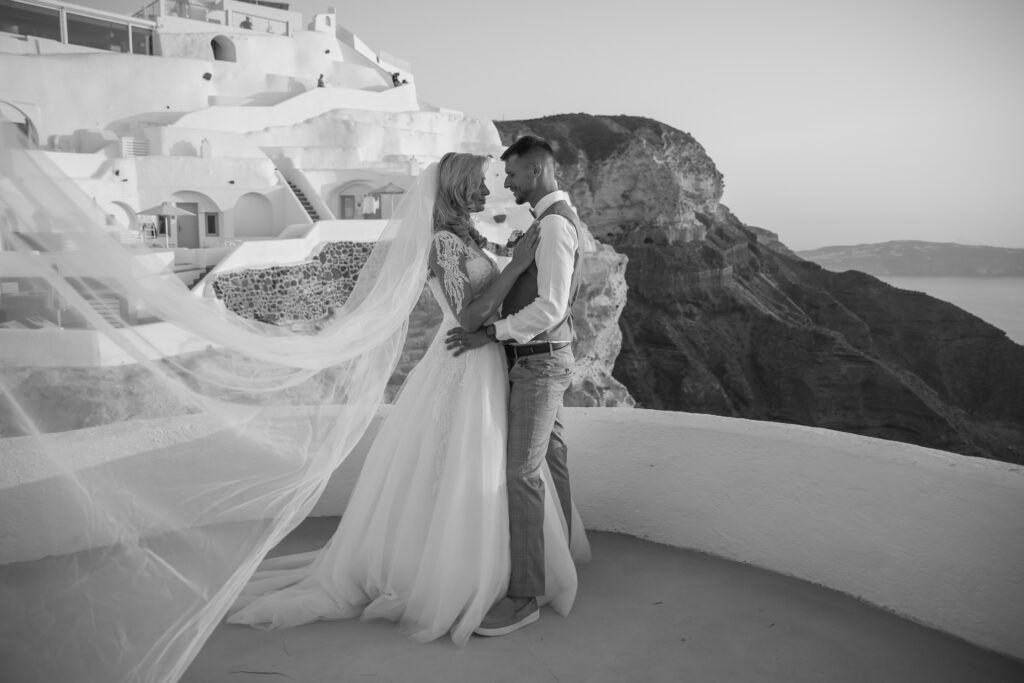 svatba v Řecku na Santorini