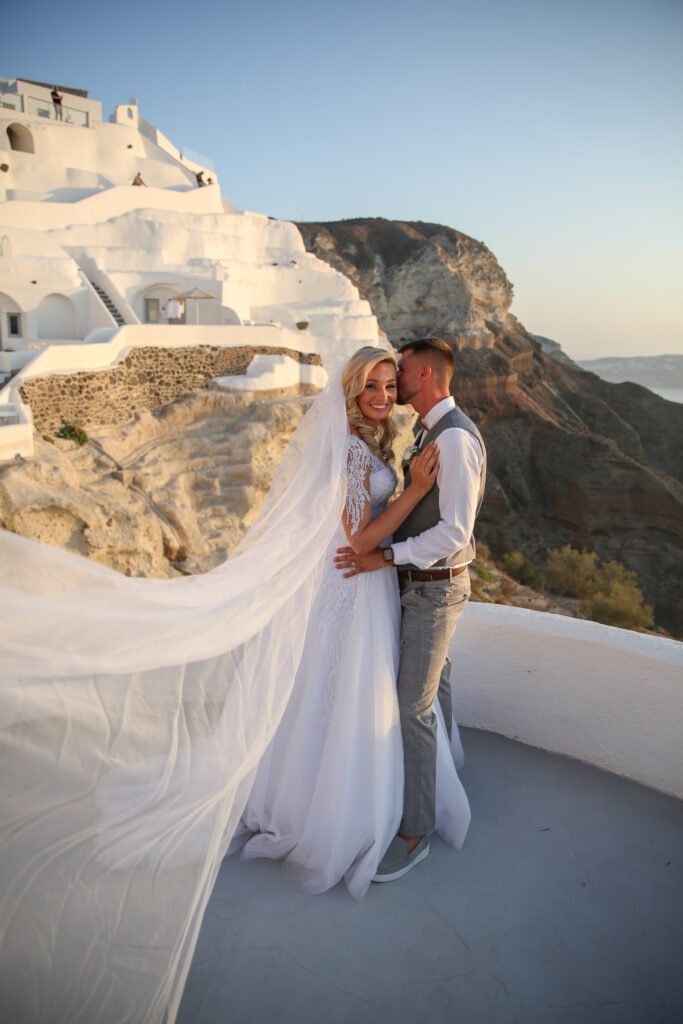 svatba v Řecku na Santorini