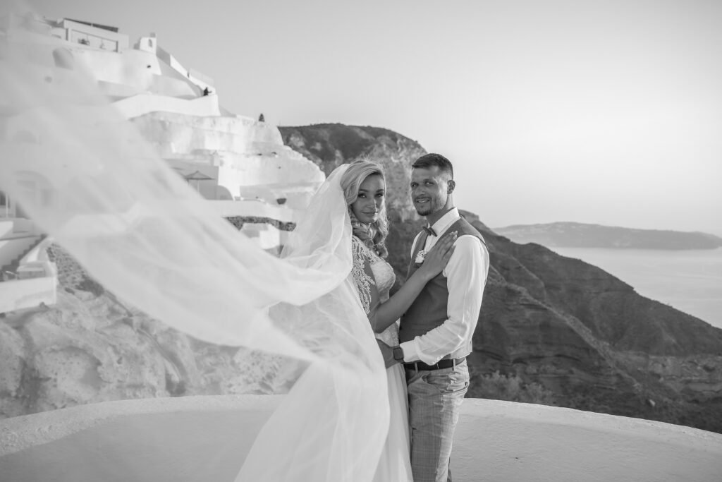 svatba v Řecku na Santorini