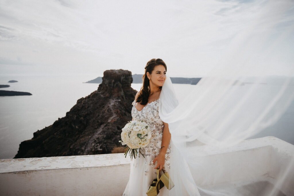 svatba v Řecku na Santorini