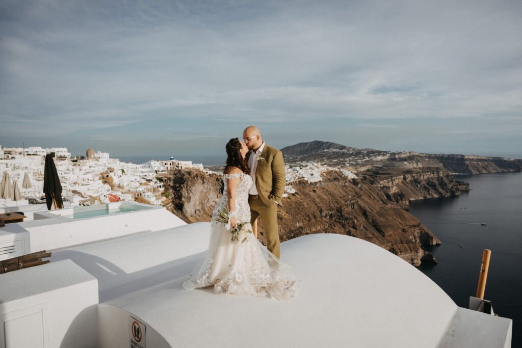 svatba v Řecku na Santorini