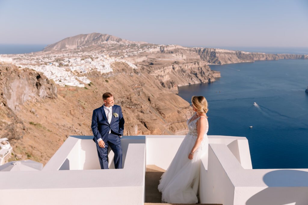 svatba v Řecku na Santorini