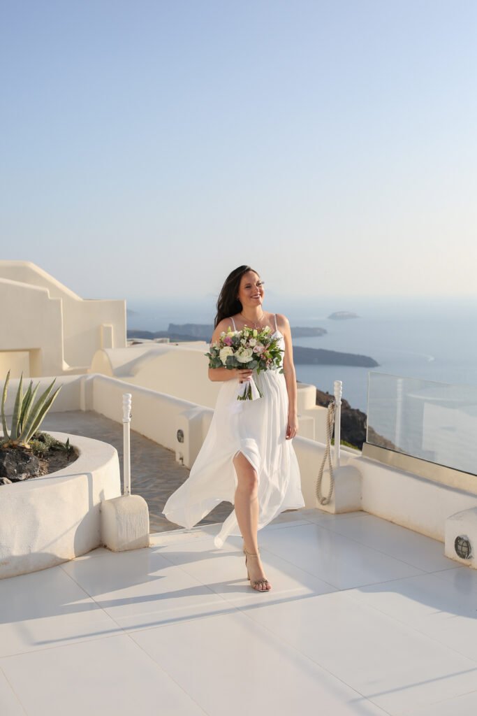 svatba v Řecku na Santorini
