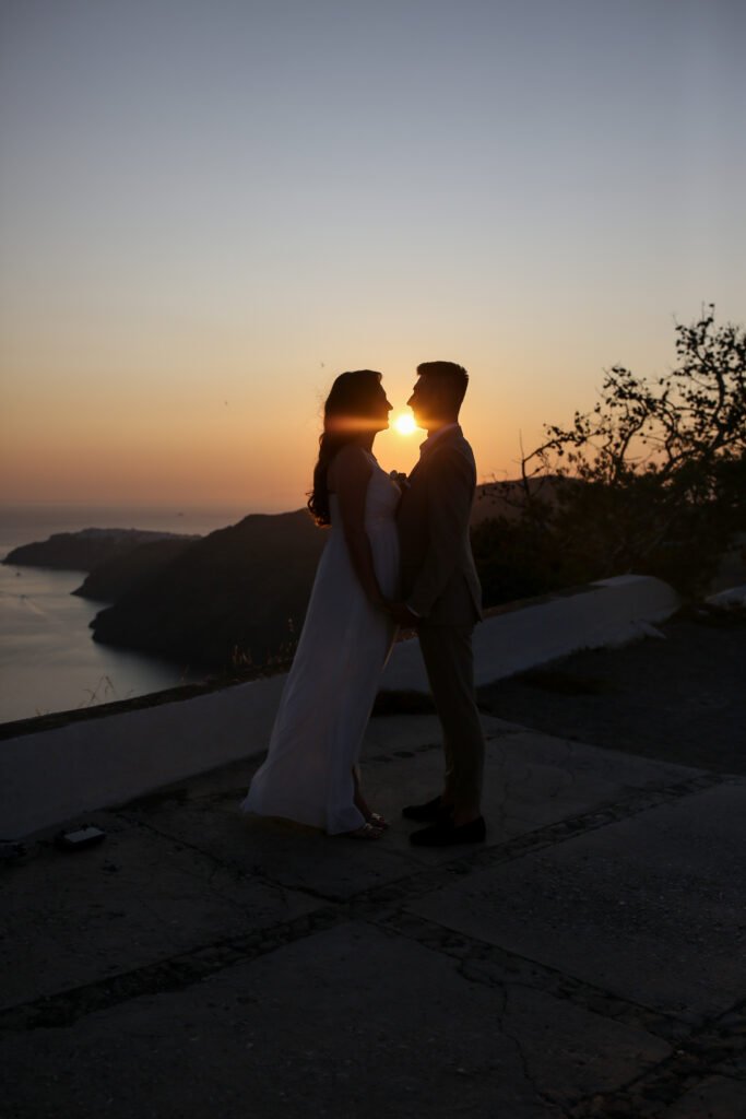 svatba v Řecku na Santorini