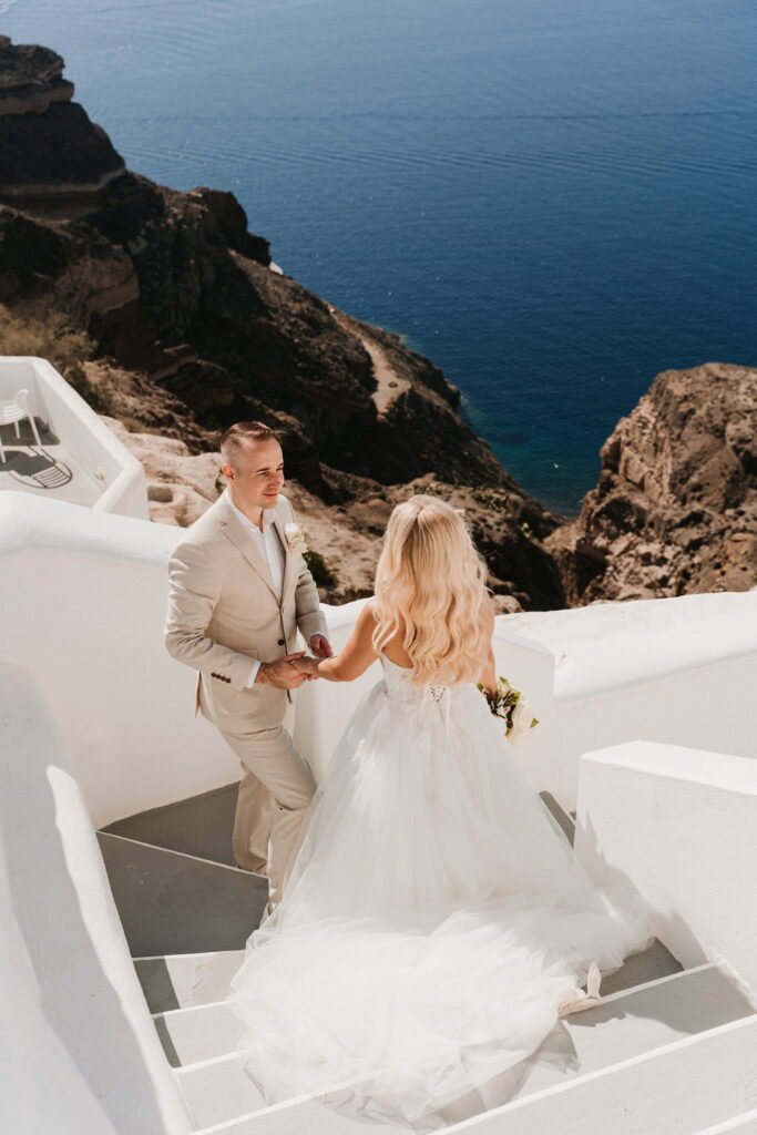 Svatba v Řecku na Santorini