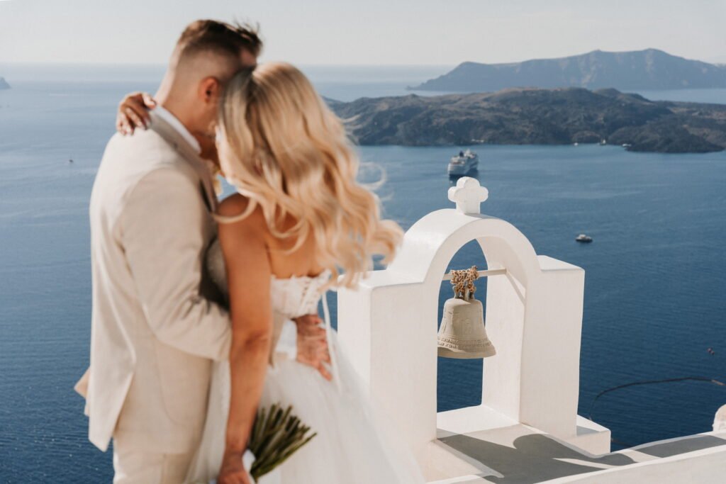 Svatba v Řecku na Santorini