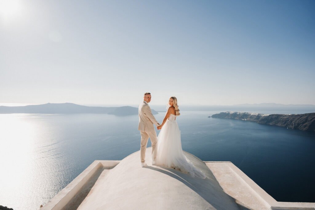 Svatba v Řecku na Santorini