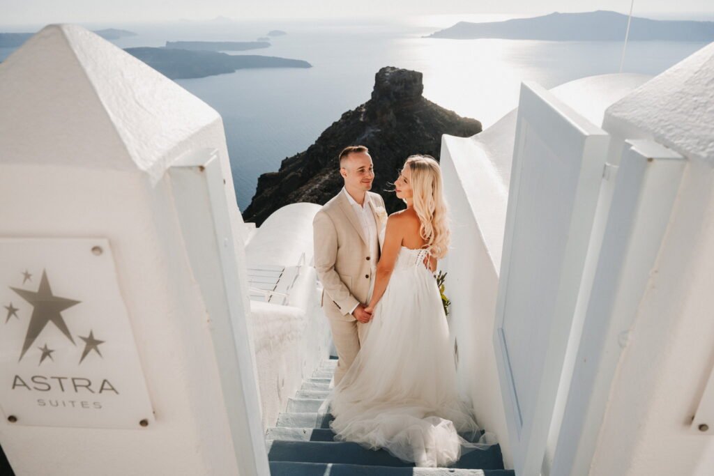 Svatba v Řecku na Santorini