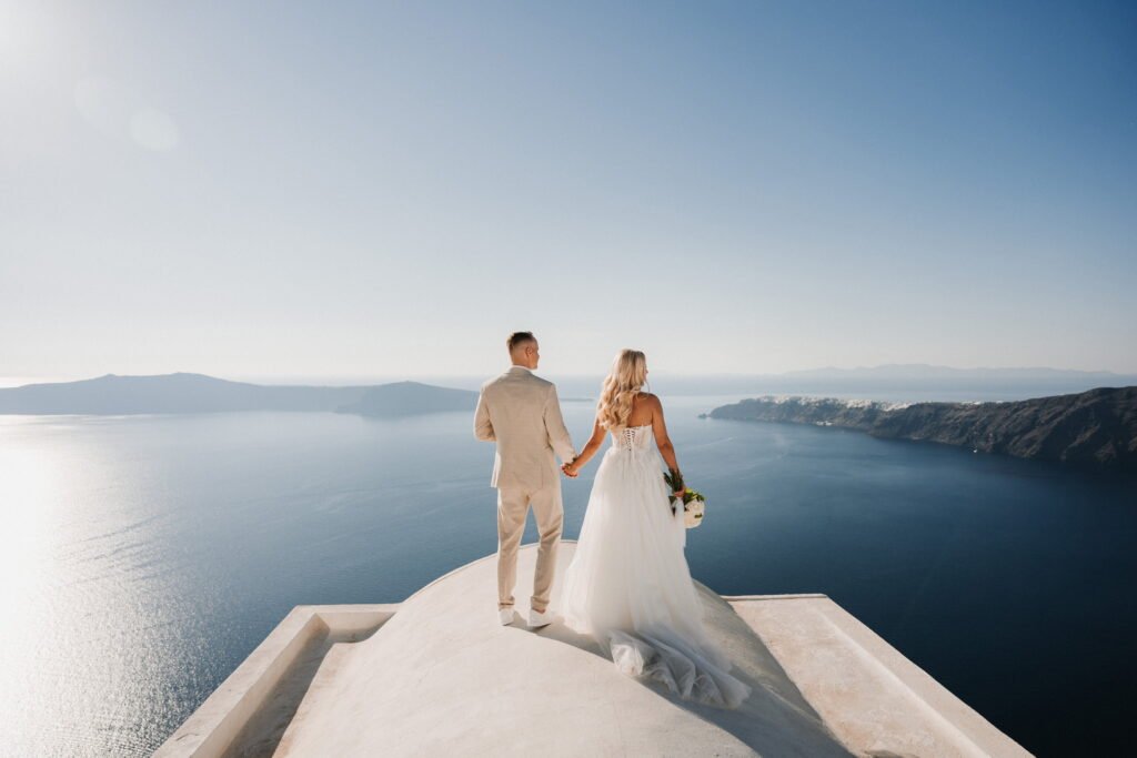 Svatba v Řecku na Santorini