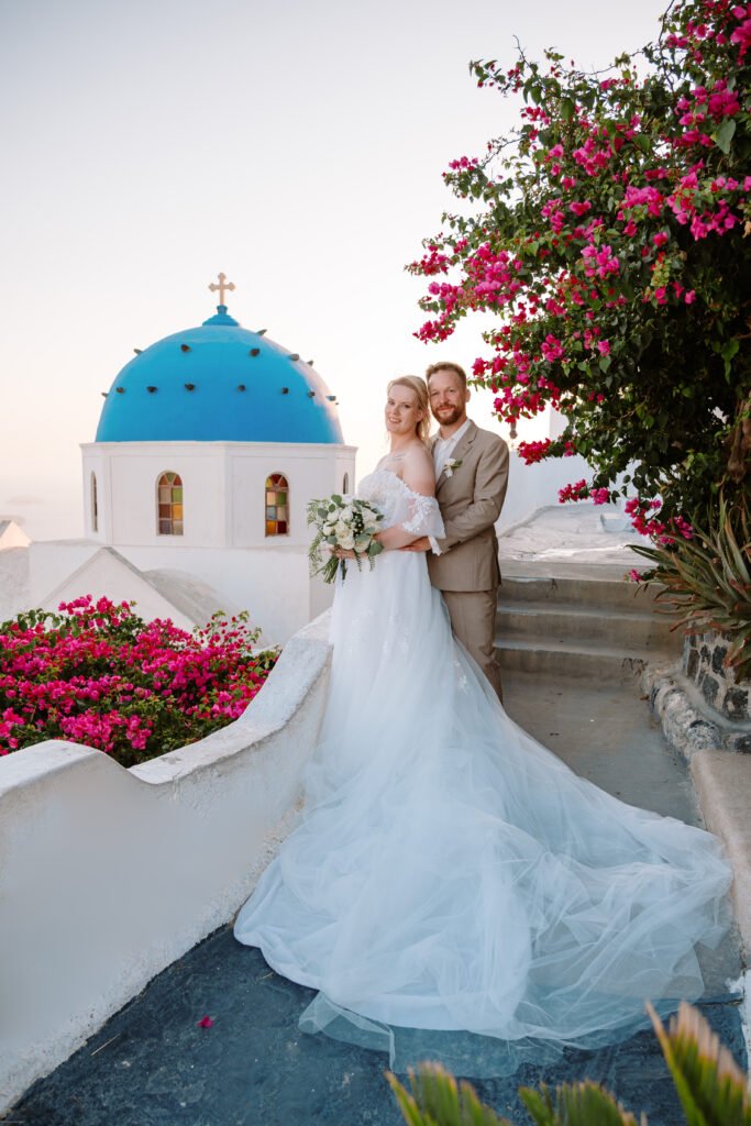 svatba v Řecku na Santorini