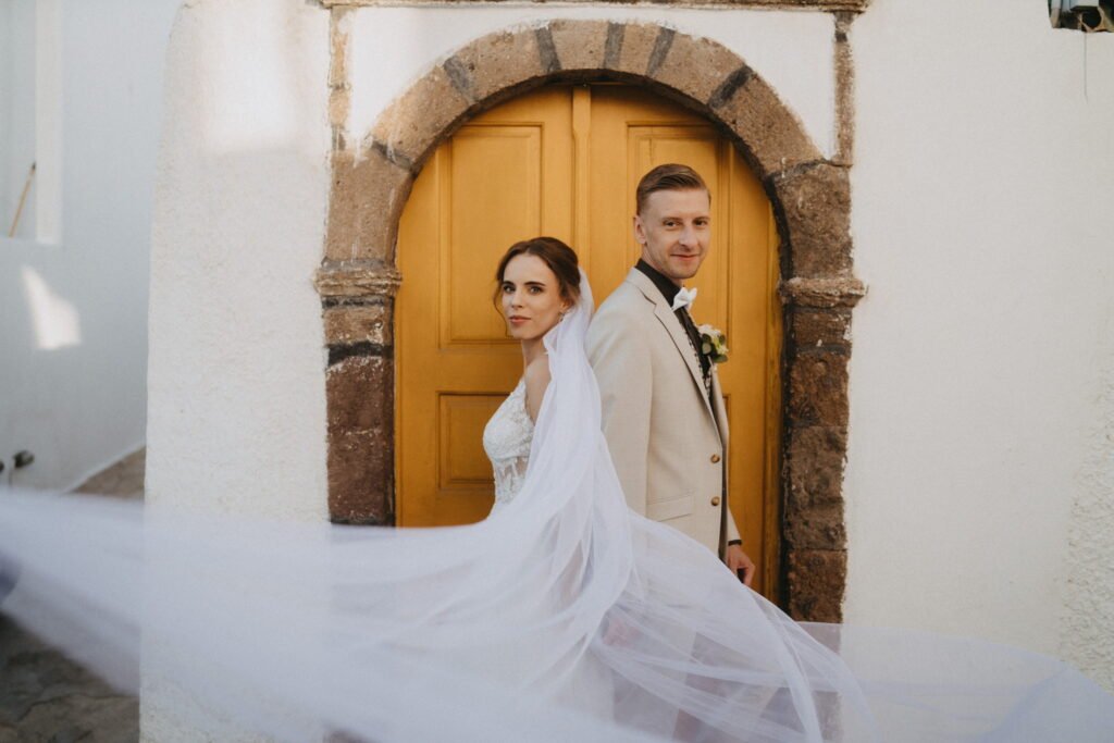 svatba v Řecku na Santorini