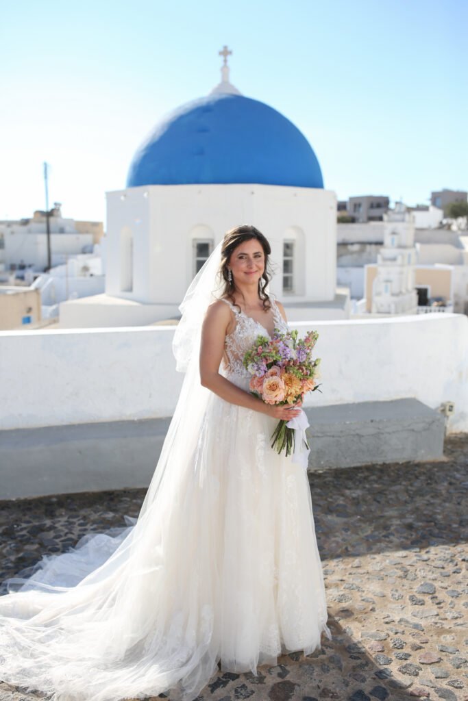 svatba v Řecku na Santorini