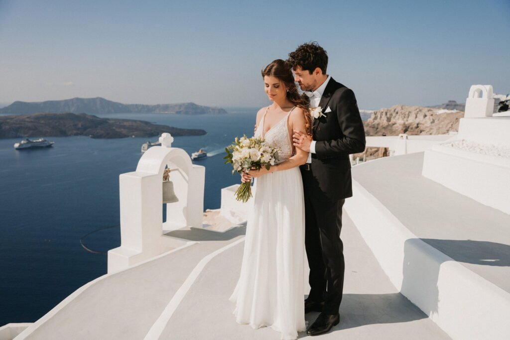 svatba v Řecku na Santorini