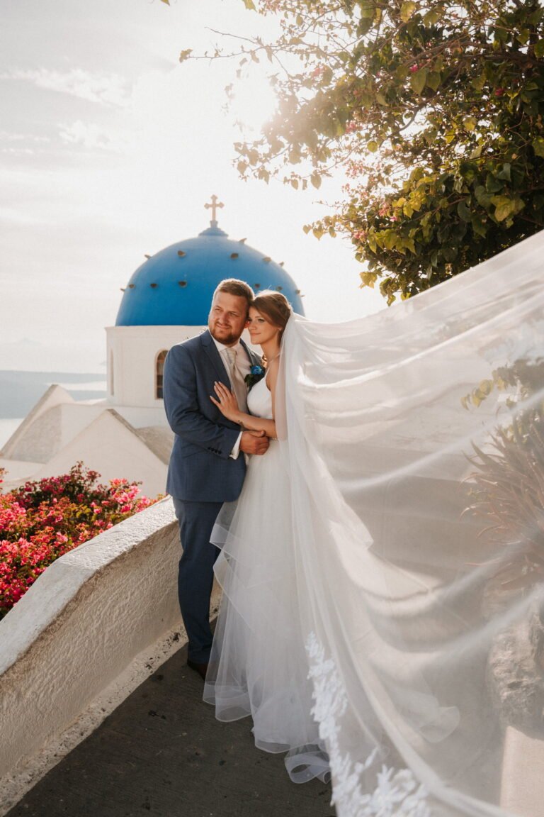 svatba v Řecku na Santorini