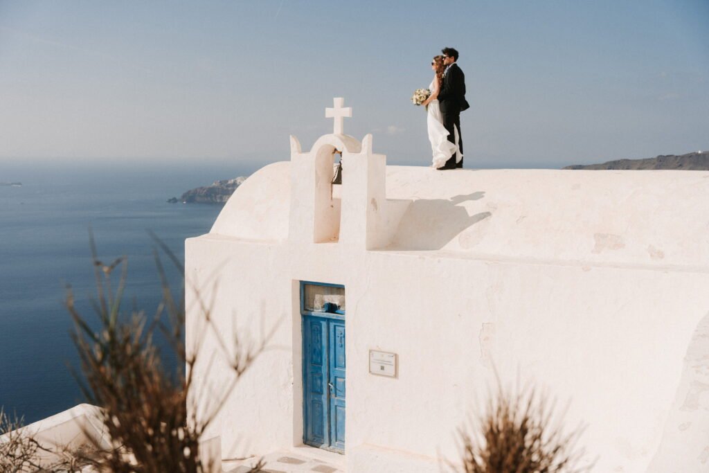 svatba v Řecku na Santorini