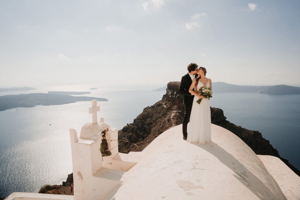 svatba v Řecku na Santorini