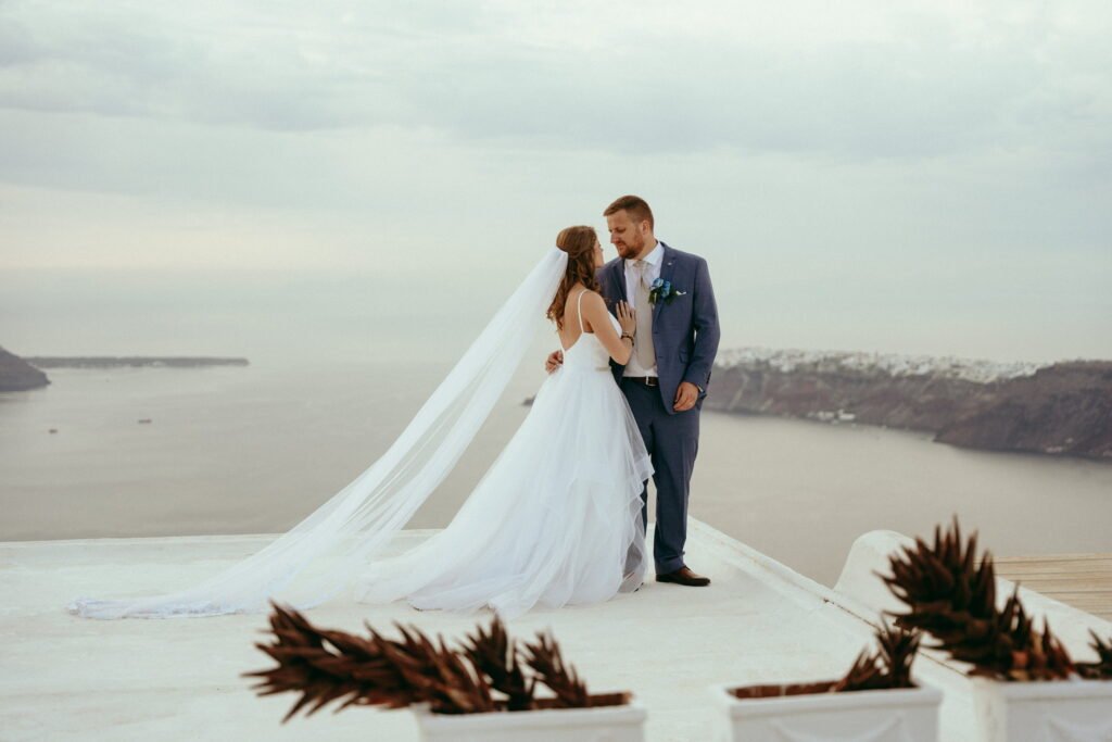 svatba v Řecku na Santorini