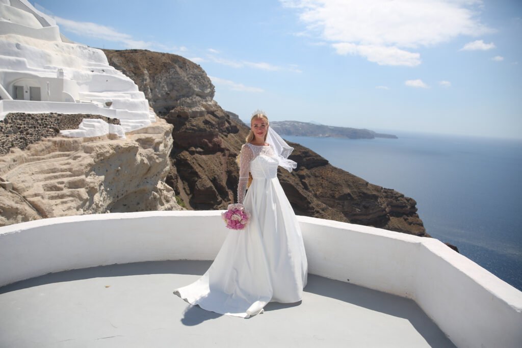 svatba v Řecku na Santorini